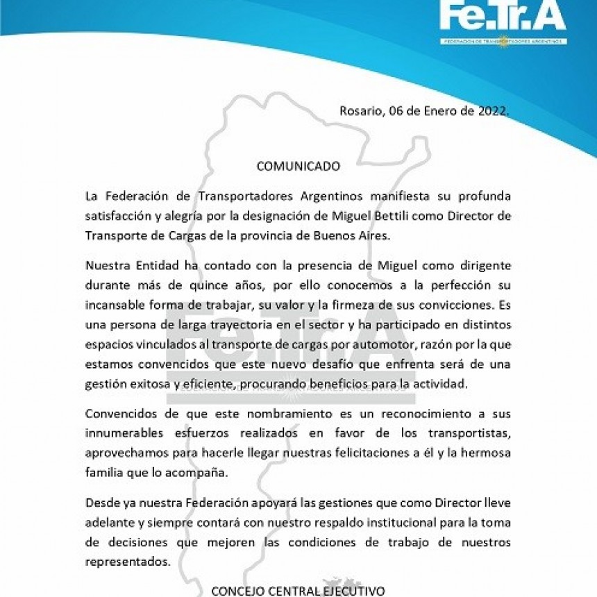 Federación de Transportadores Argentinos