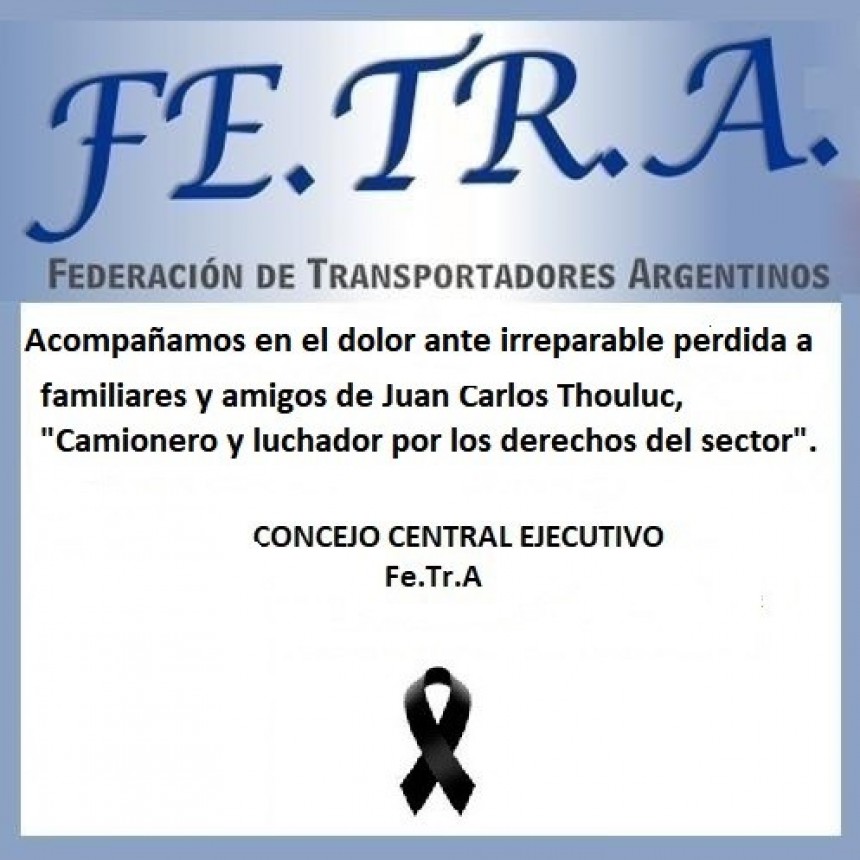 Federación de Transportadores Argentinos.