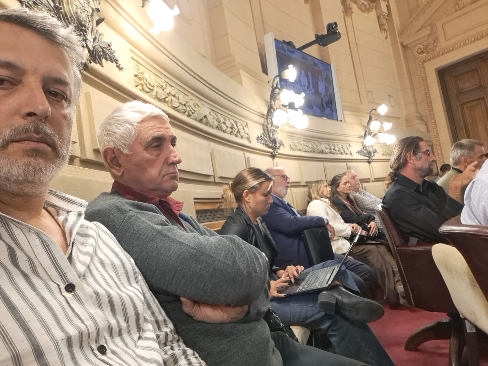 Audiencia RN 34, participan dirigentes de FeTrA