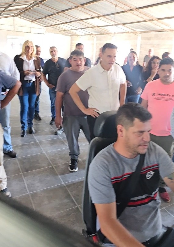 Se inauguro la nueva Sede y PLaya para Camiones de la Asociación Transportistas Unidos Totorenses